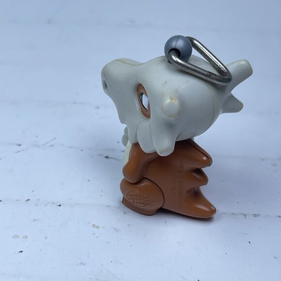 VINTAGE 1999 Burger King Cubone Pokemon Mini-Figure Keychain - Picture 4 of 11